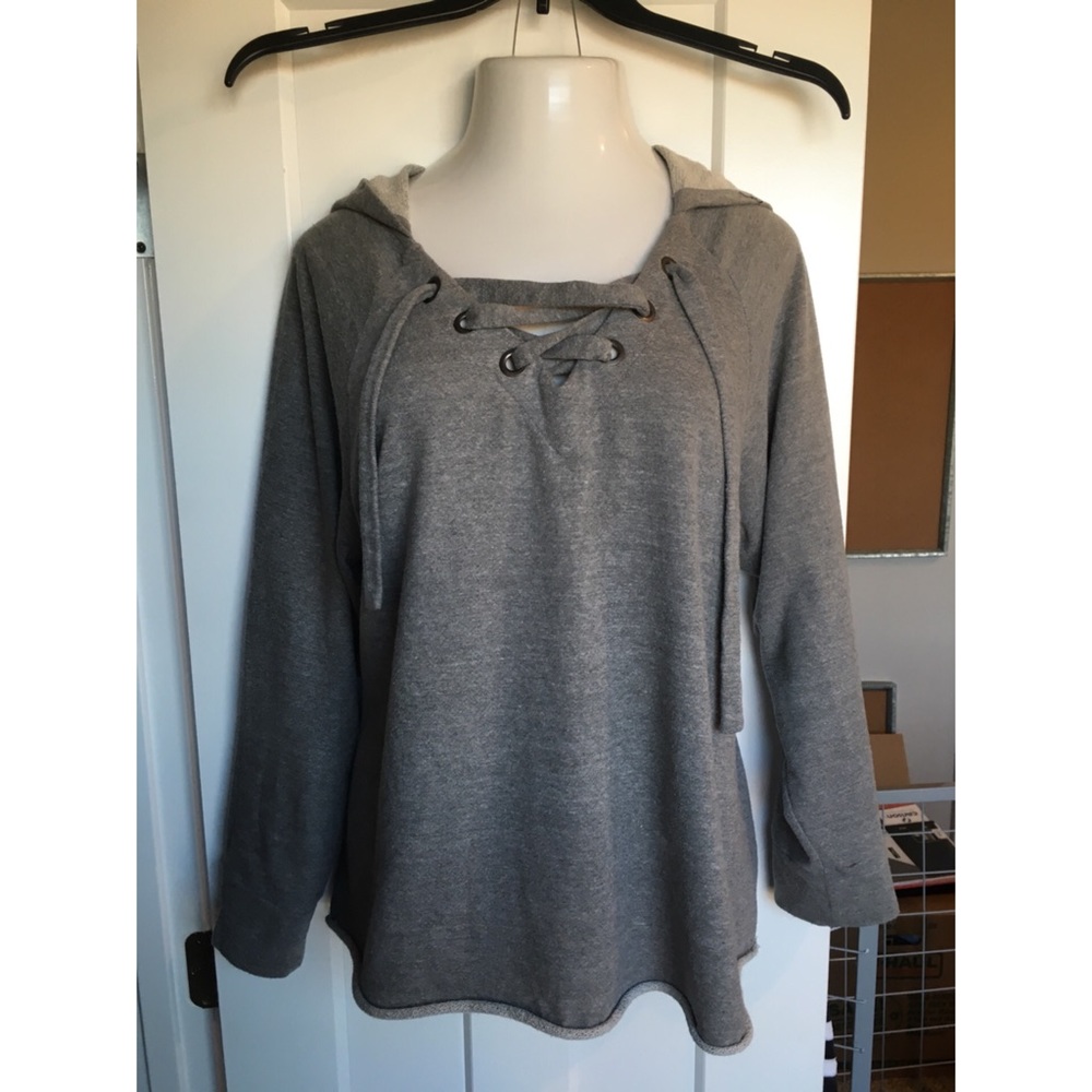 Livi Active Lace-Up Sweatshirt